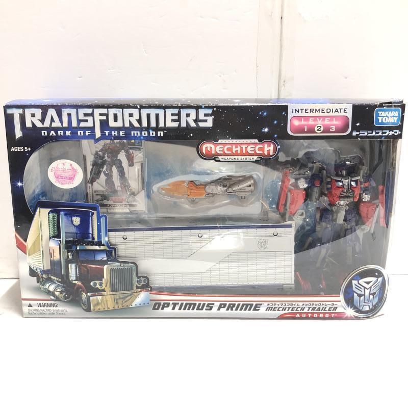 中古】TFムービー DA03 オプティマスプライム&メックテックトレーラー