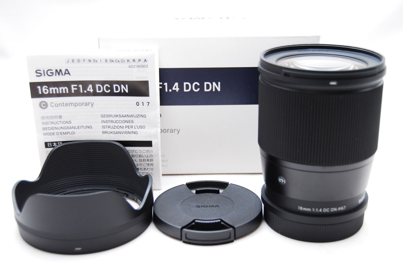 ☆極上美品 SIGMA 16mm F1.4 DC DN (C) TL 16mm F1.4 DC DN