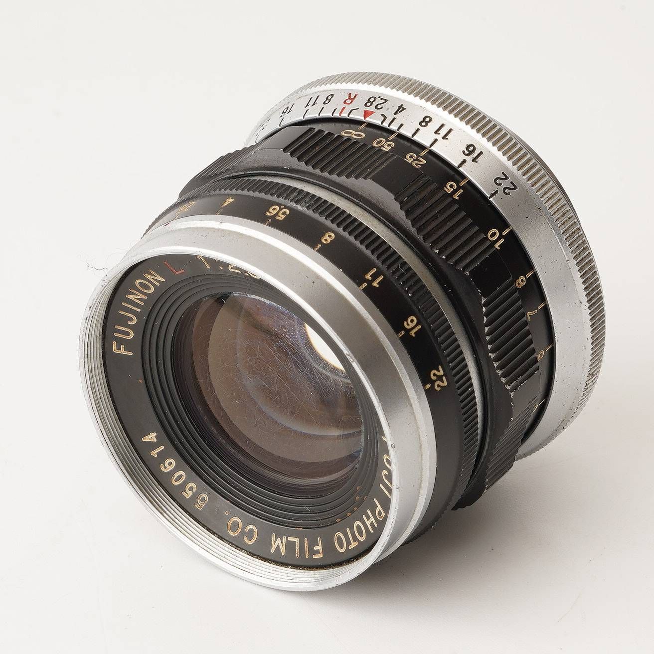 フジ Fuji Fujinon L 5cm 50mm F2.8 ライカ L39 マウント - メルカリ