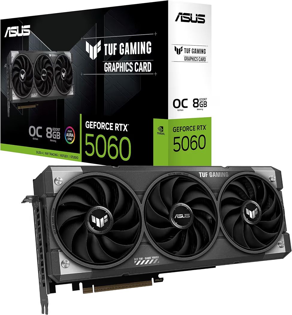 新品 ASUS RTX 5060 8GB GDDR7 OC グラボ - メルカリ