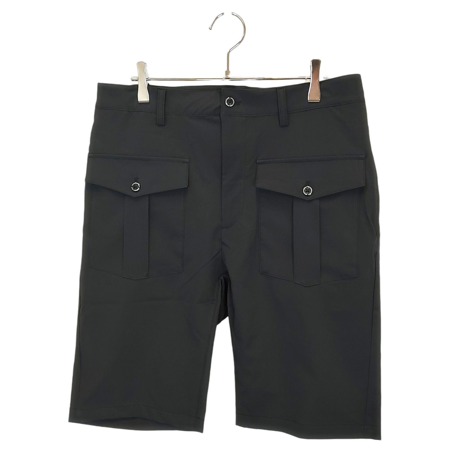 1PIU1UGUALE3 GOLF ウノピゥウノウグァーレトレ ゴルフ FRONT POCKET SHORT PANTS フロントポケット ショートパンツ GRP133 POE456 5 ブラック メンズ