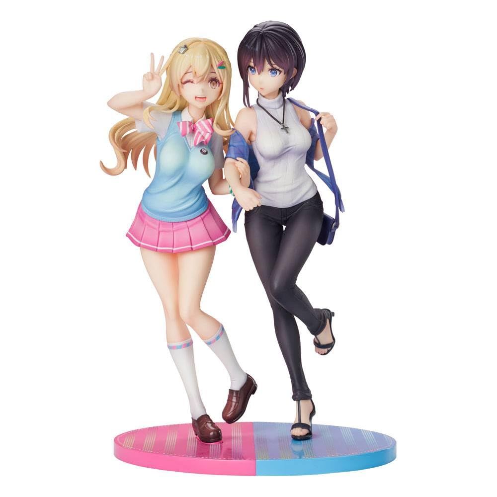 APEX 推しのラブより恋のラブ 古館恋＆速星あくる 1/7スケール PVC&ABS製 塗装済み完成品フィギュア 2体セット