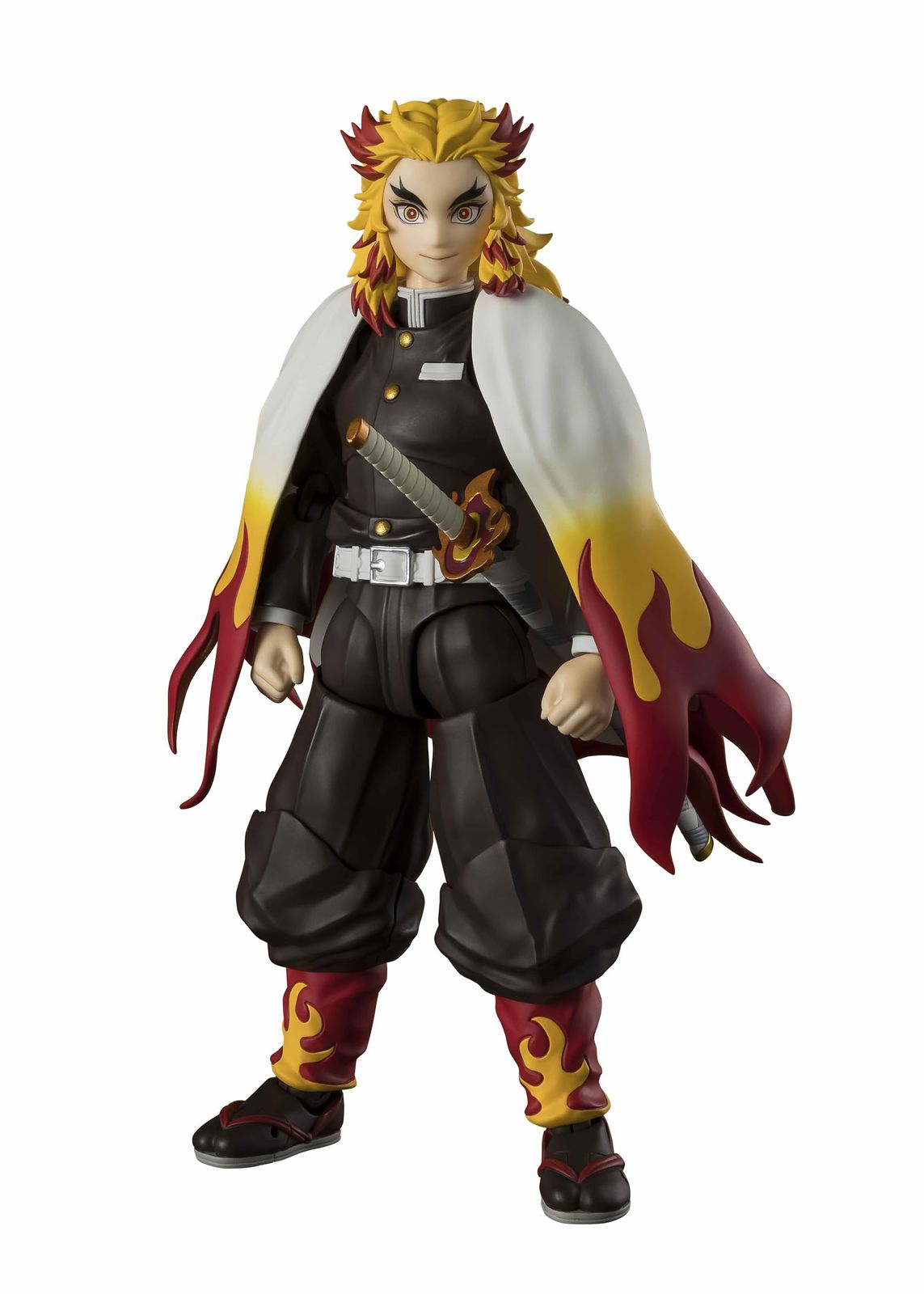 TAMASHII NATIONS S.H.フィギュアーツ 鬼滅の刃 煉獄杏寿郎 約150mm PVC&ABS製 塗装済み可動フィギュア