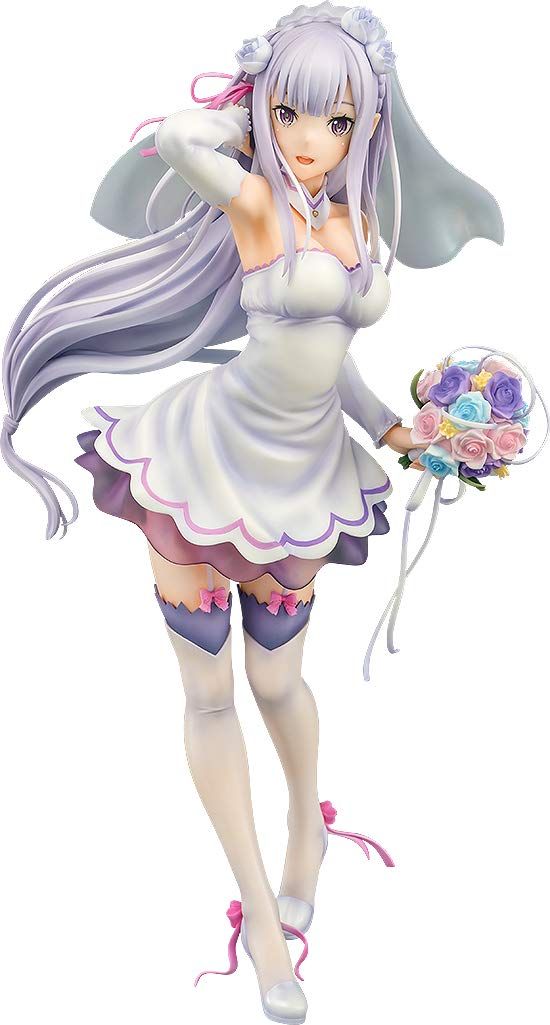 Re:ゼロから始める異世界生活 エミリア ウェディングVer. 1/7スケール ABS&PVC製 塗装済み完成品フィギュア