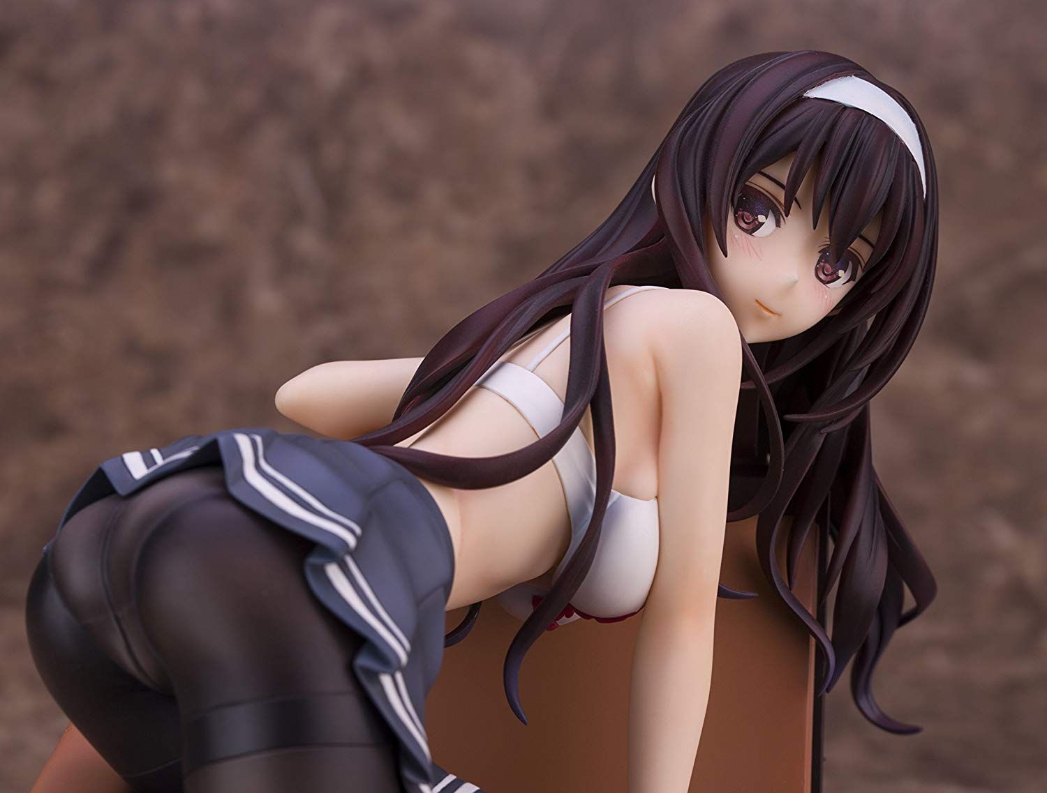 冴えない彼女の育てかた♭ 霞ヶ丘 詩羽 お着替え中 1/7スケール PVC製