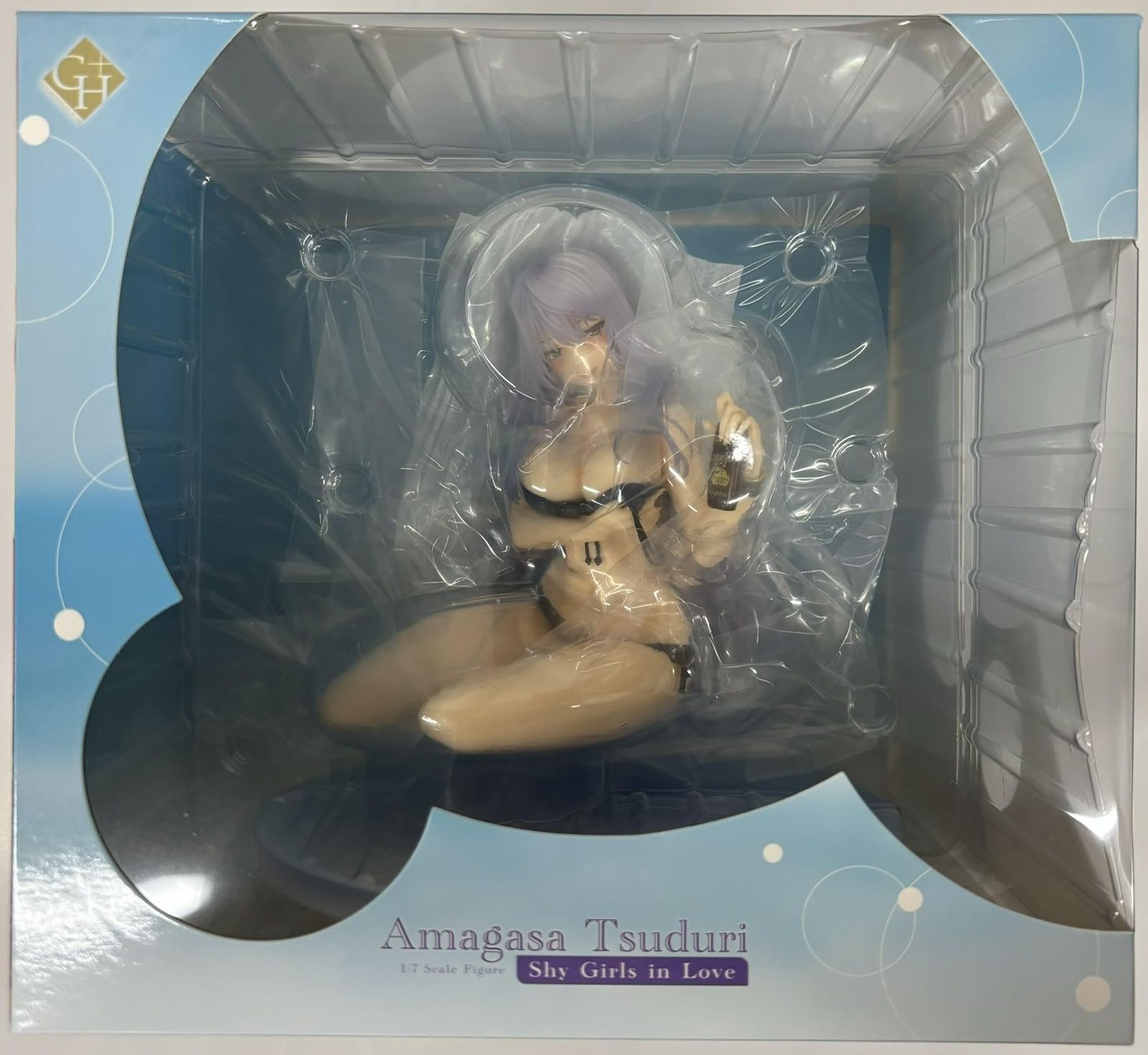ゴールデンヘッド はにかみ、彼女は恋をする 天笠綴 全高約150mm（台座付き） PVC、ABS製1/7完成塗装済みフィギュア