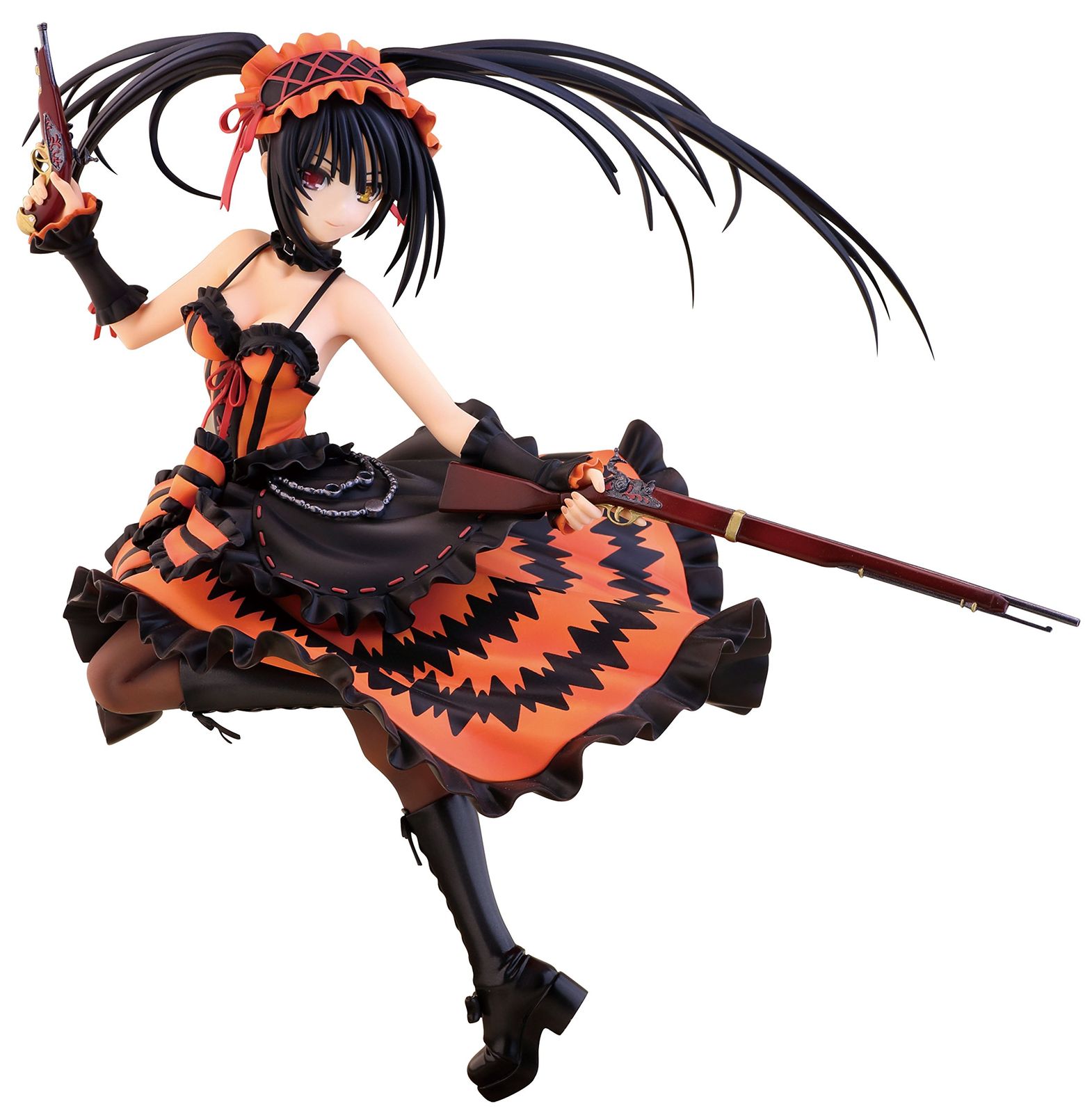デート・ア・ライブII 時崎 狂三 1/7スケール PVC製 塗装済み 完成品 フィギュア 再販