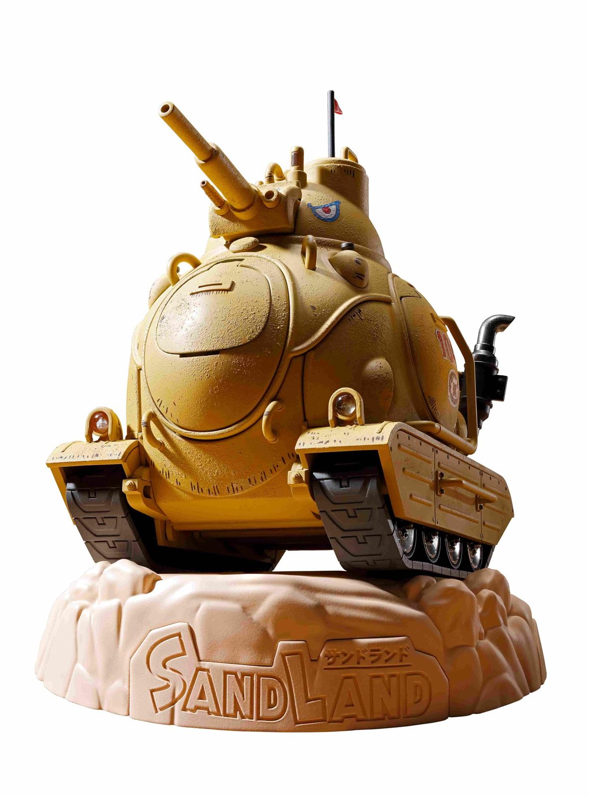 TAMASHII NATIONS 超合金 SAND LAND サンドランド国王軍戦車隊104号車 約150mm PVC&ABS&ダイキャスト製 塗装済み可動フィギュア