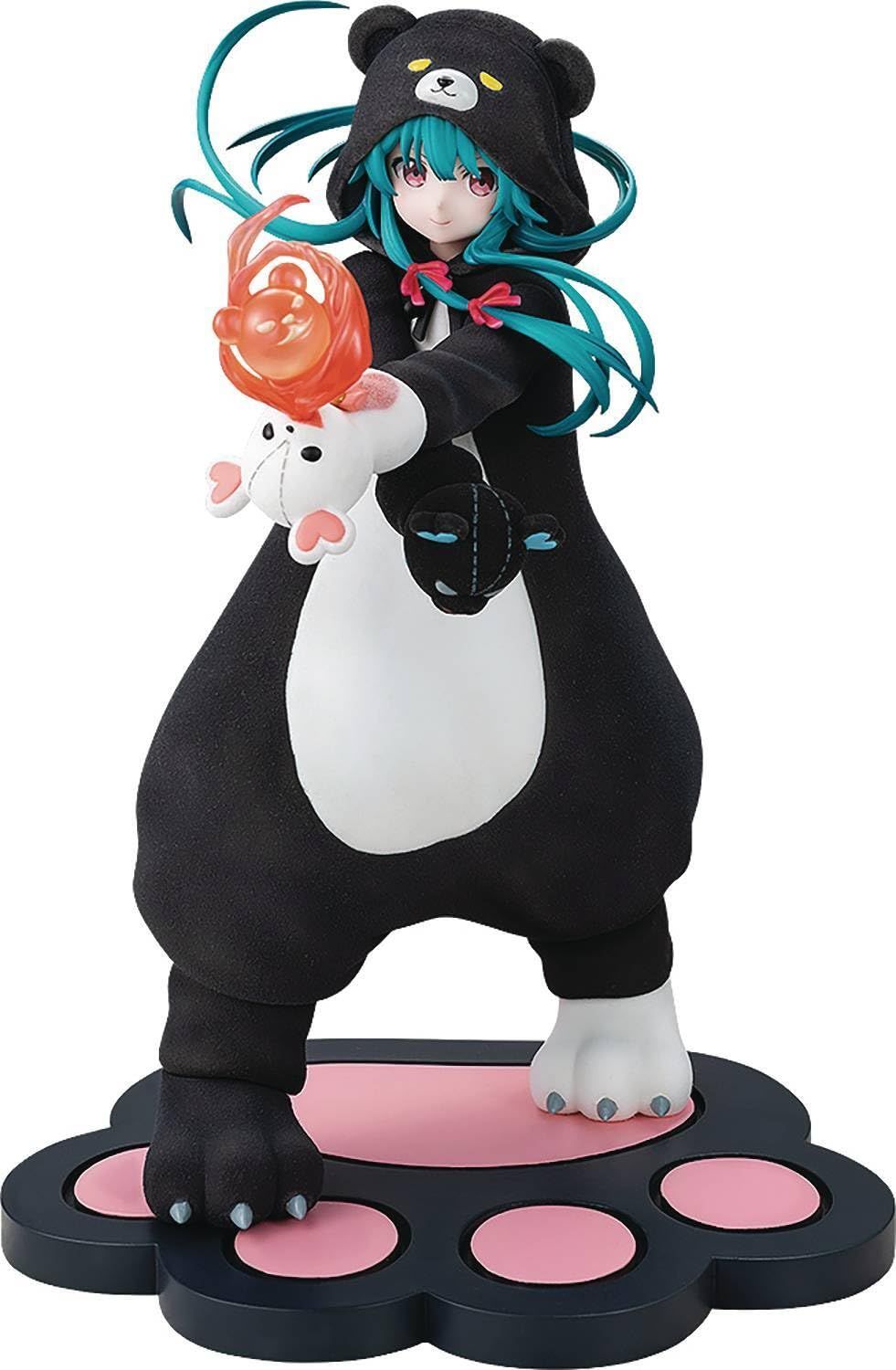 KADOKAWA KDcolle くまクマ熊ベアーぱーんち！ ユナ 1/7スケール プラスチック製 塗装済み完成品フィギュア