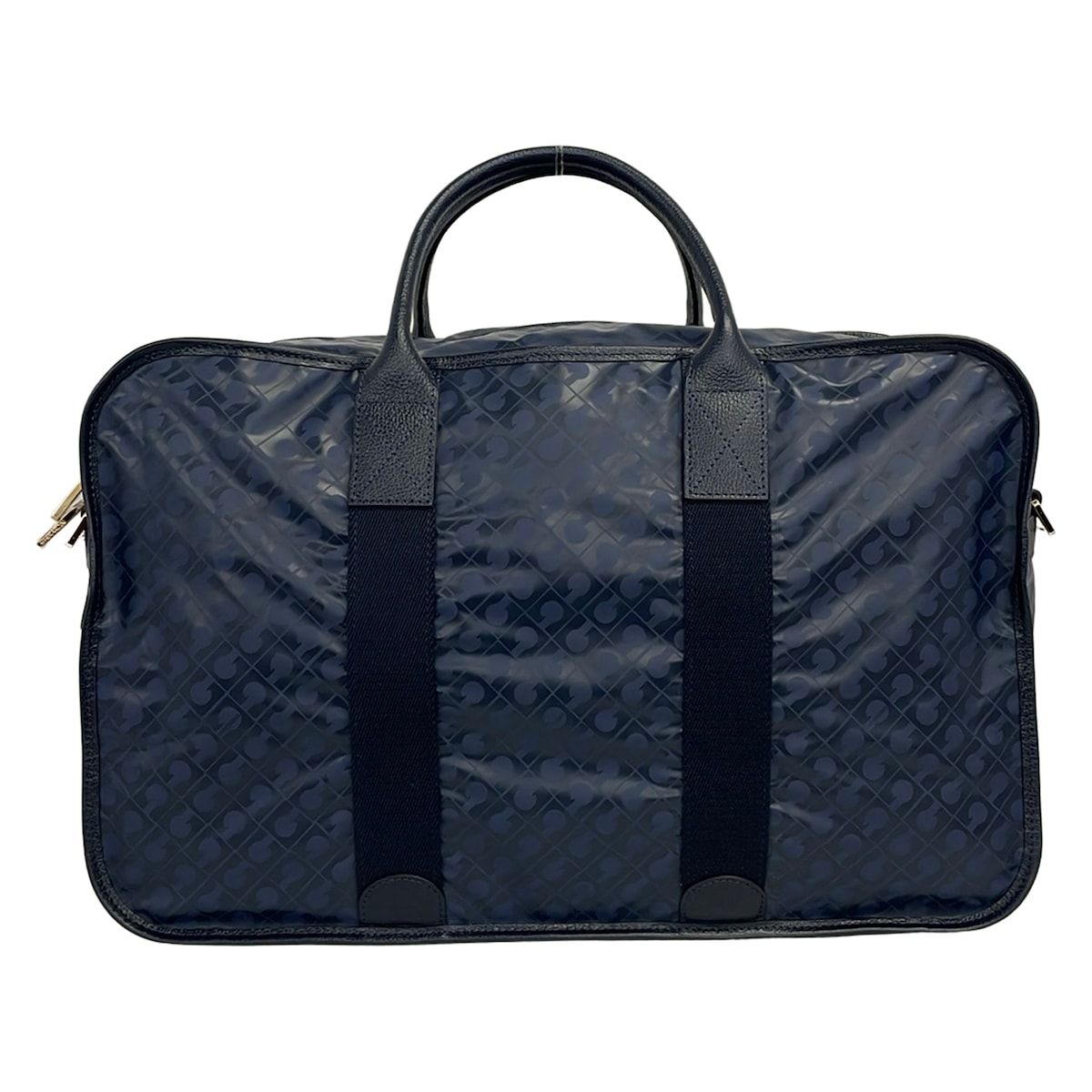 GHERARDINI(ゲラルディーニ) ボストンバッグ美品 - ダークネイビー 本体ロックなし レザー