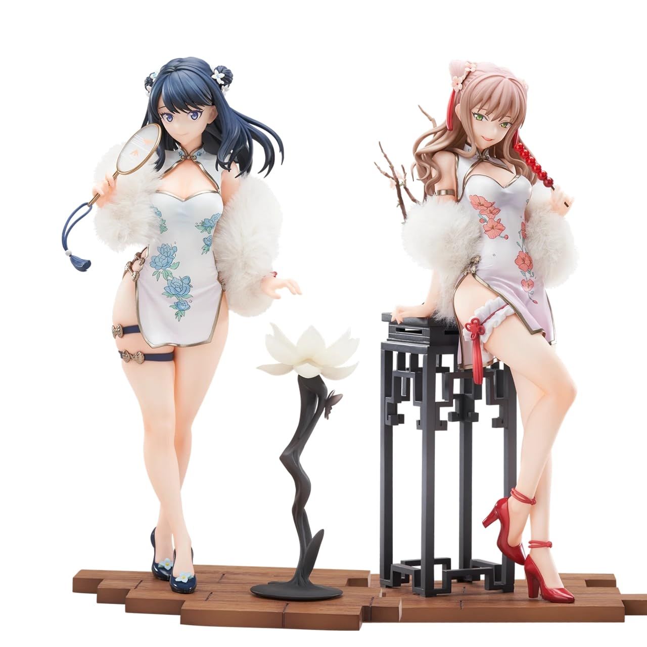 『グリッドマン ユニバース』宝多六花&南 夢芽 2体セット チャイナドレスVer.1/7スケール PVCu0026ABS製塗装済み完成品フィギュア