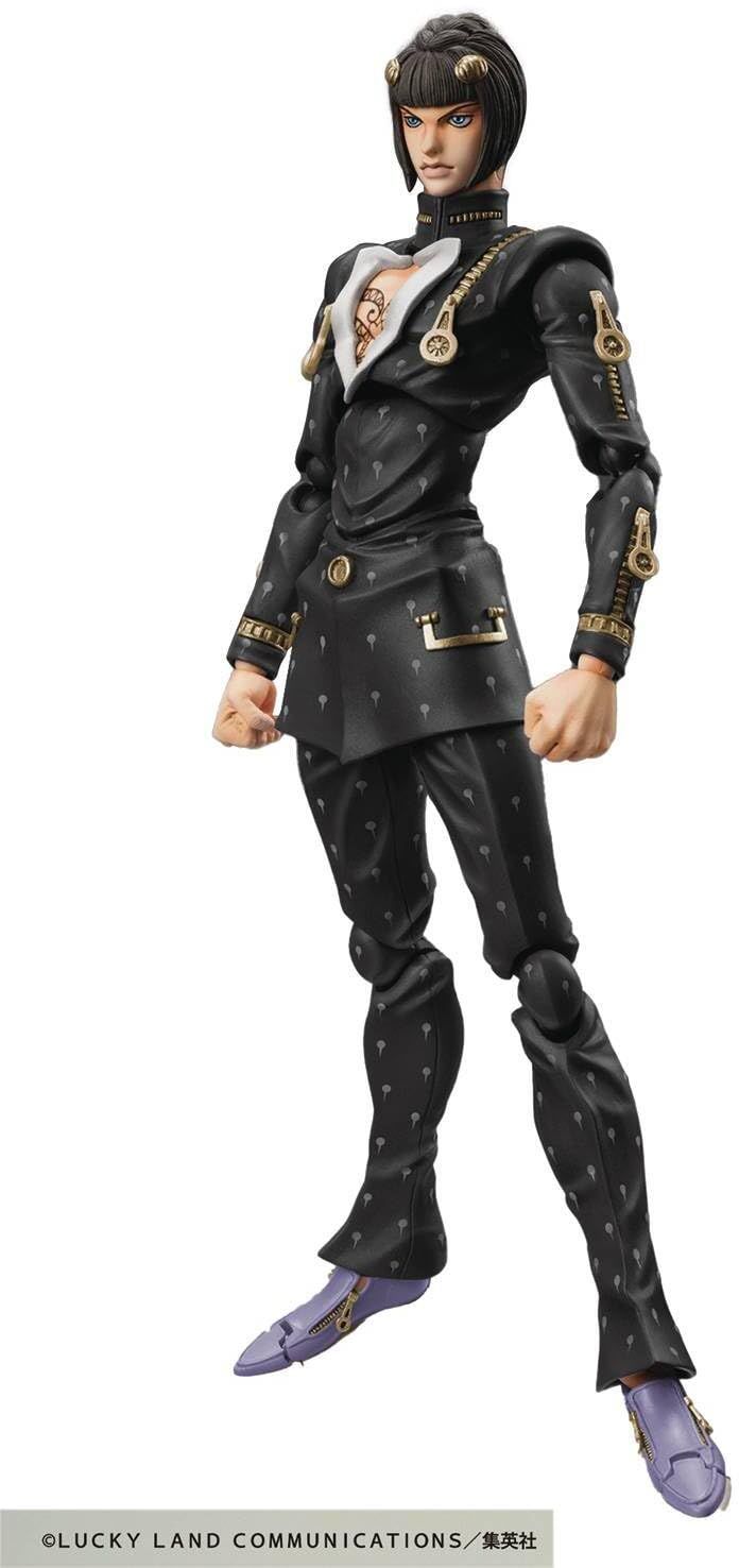 超像可動 『ジョジョの奇妙な冒険 第5部』 「ブローノ・ブチャラティ Ver.BLACK」 約150mm PVC&ABS&ナイロン製 塗装済み可動フィギュア