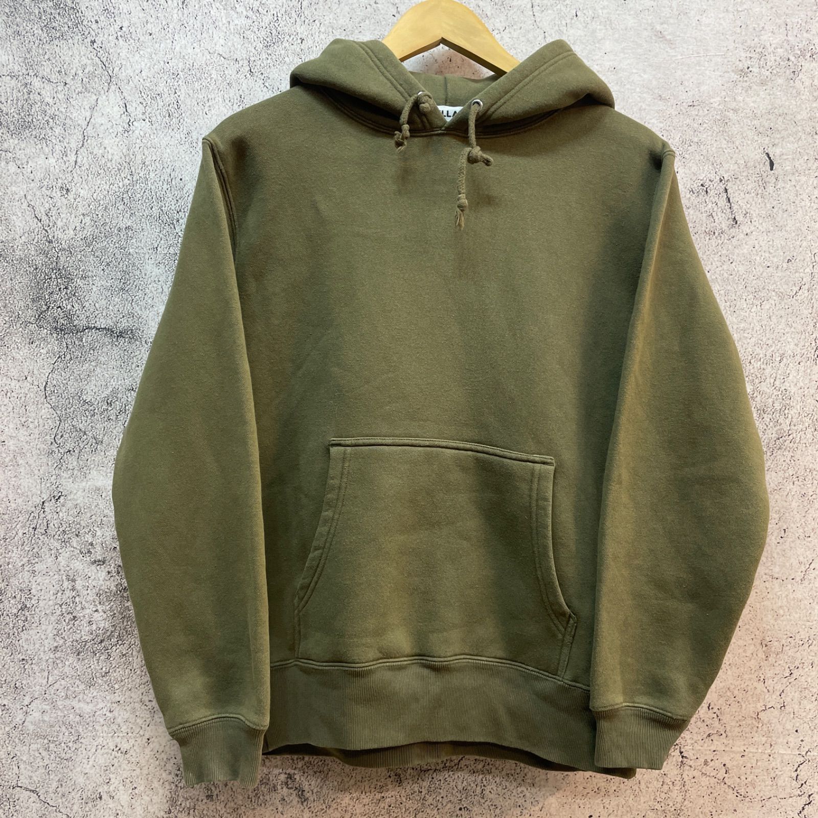 RHC RonHerman ロンハーマン CHILLAX プルオーバー パーカー フードロゴ カーキ 裏起毛