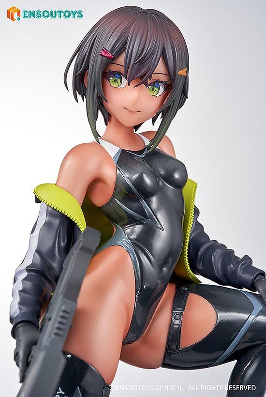 ARMS NOTE』 水泳部の部長ちゃん 1/7スケール プラスチック製 塗装済み