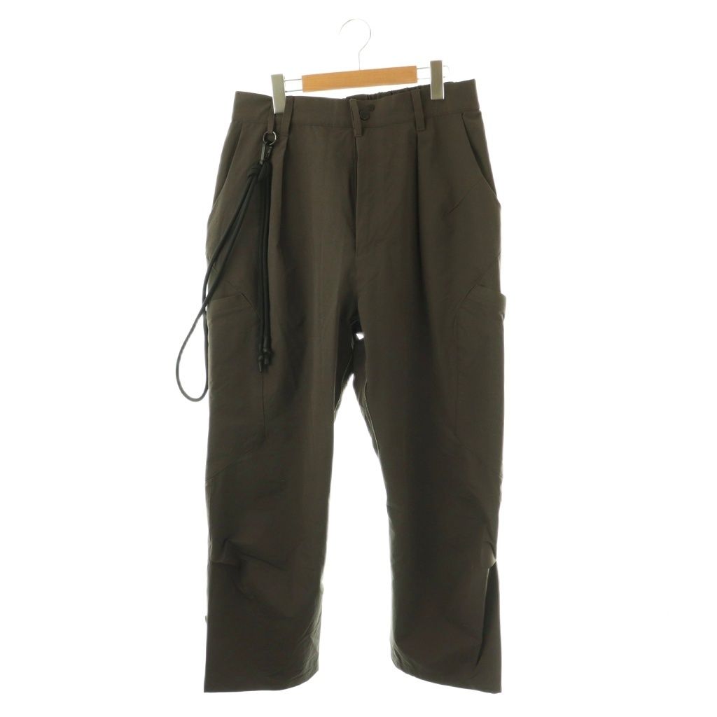 グーピーメイド GOOPiMADE SOFTBOX Basic Pants ラインパンツ テーパード 2 茶色 ブラウン BR-M3G /HS ■GY28