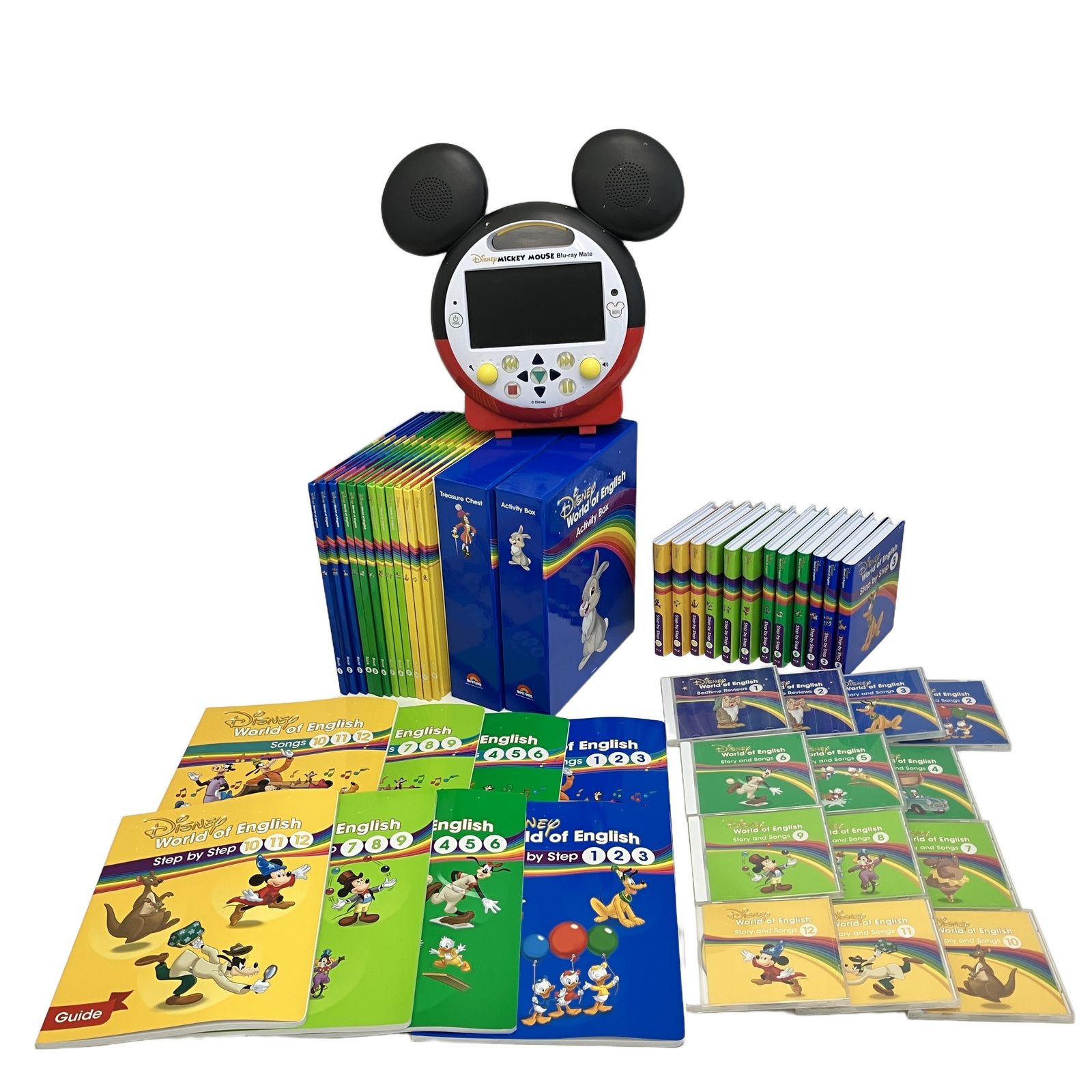DWE ディズニー ワールド オブ イングリッシュ メインプログラム 2022年頃 Blu-ray版 CD1巻欠品 ブルーレイメイト不動 中古 Z11206212