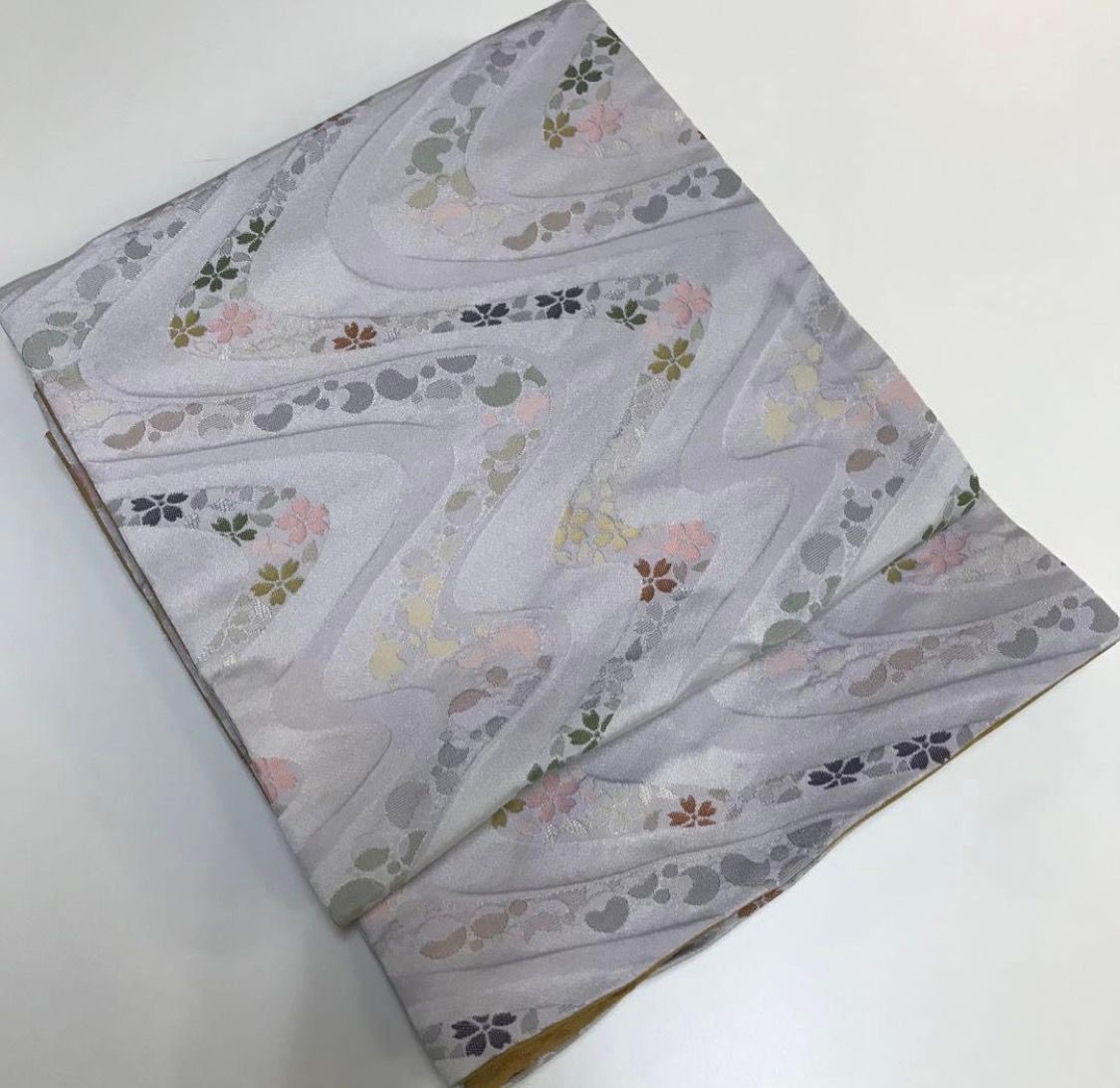 お手入れ簡単　洗える京袋帯