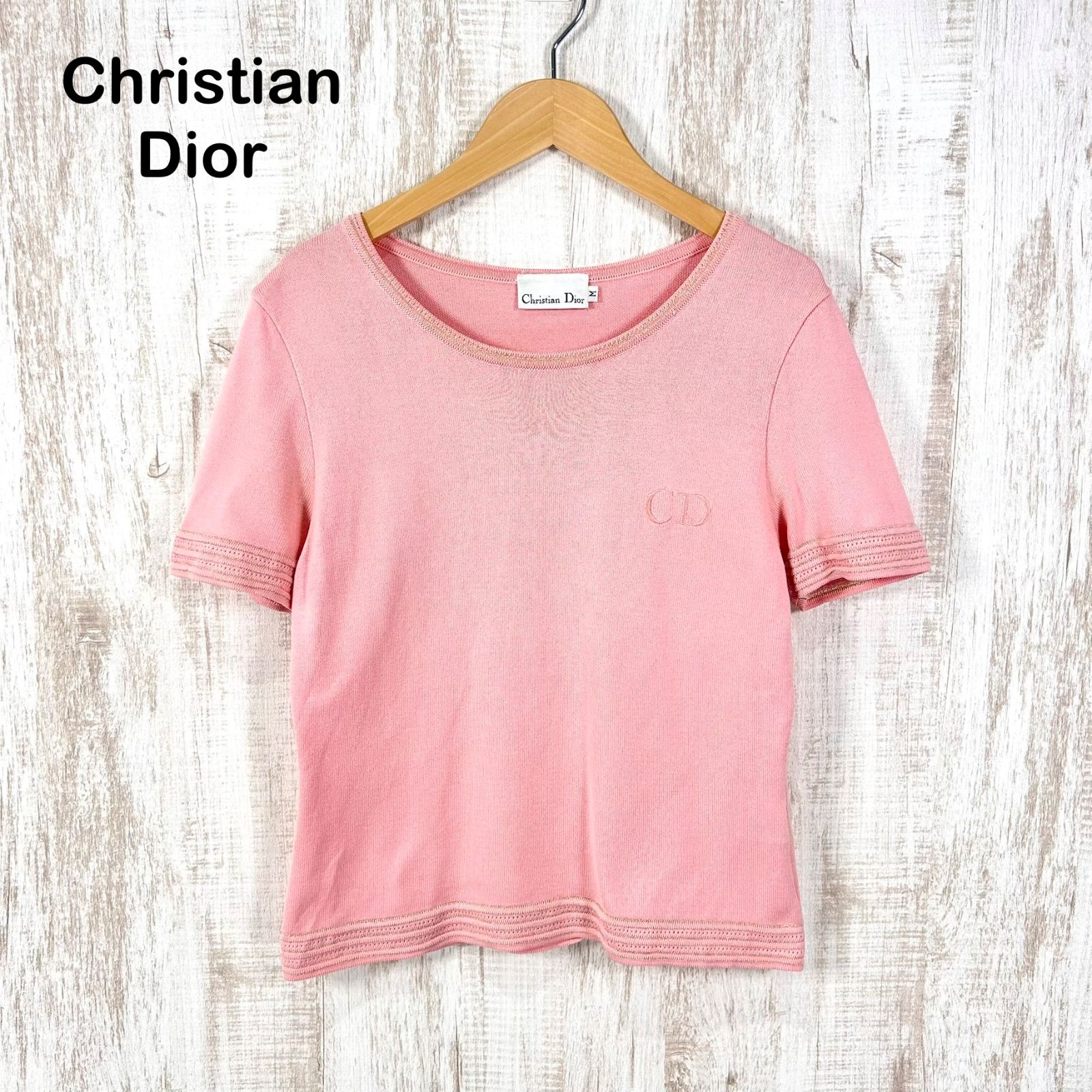 ☆ Christian Dior☆クリスチャンディオール☆半袖ニット☆ 【公式通販】