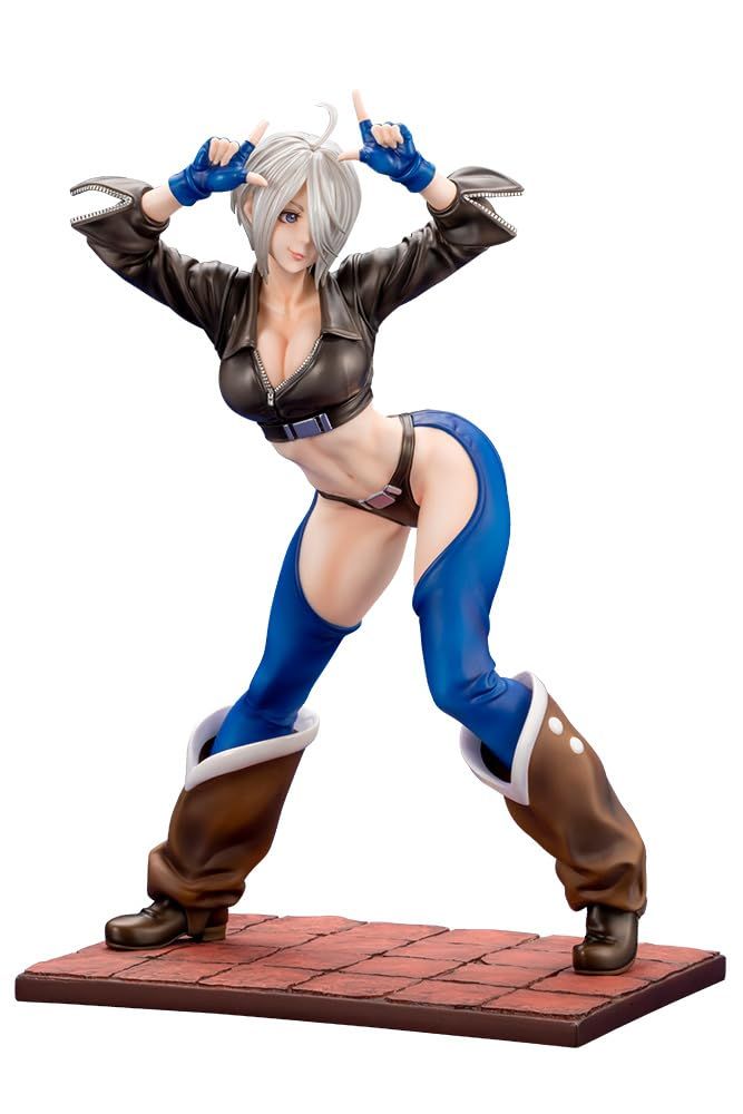 壽屋(KOTOBUKIYA) THE KING OF FIGHTERS 2001 SNK美少女 アンヘル -THE KING OF FIGHTERS 2001- 1/7スケール PVC製 塗装済み完成品 フィギュア
