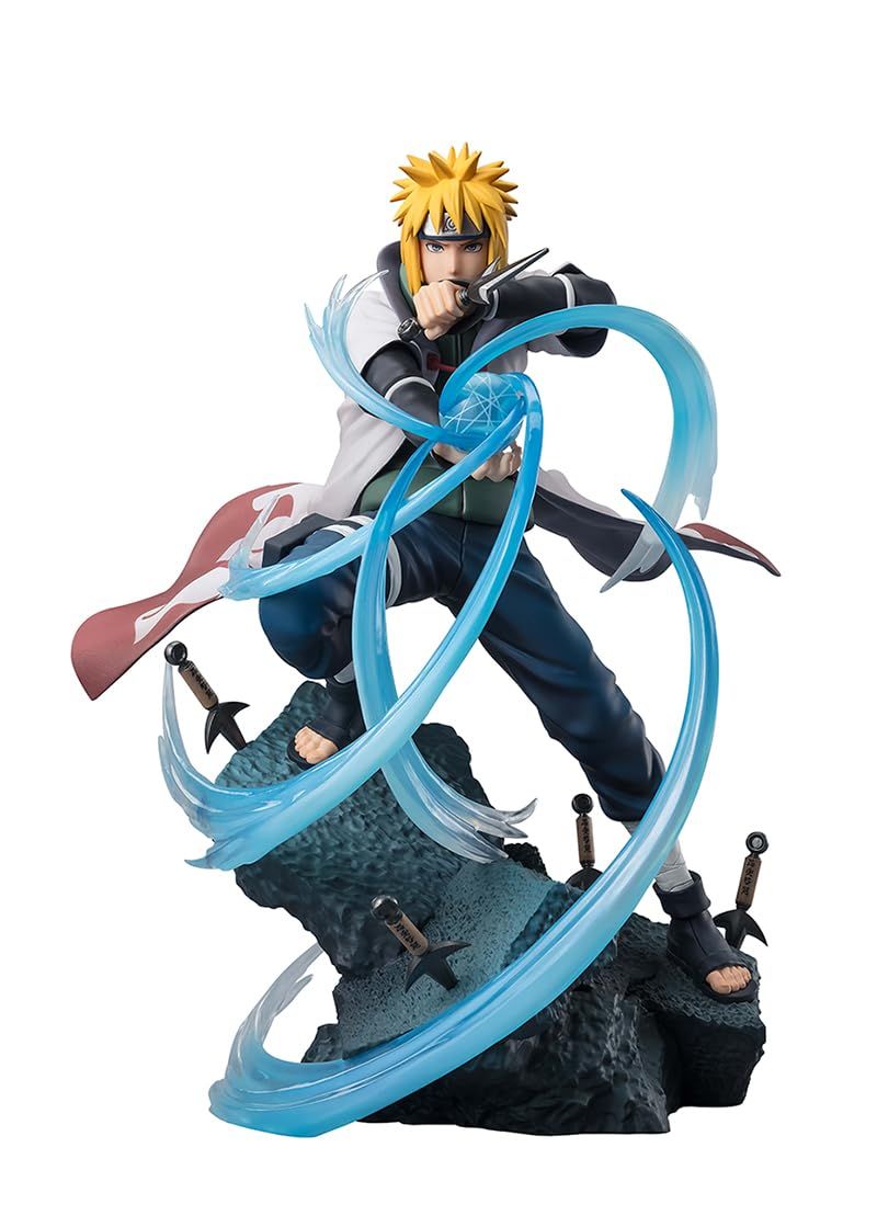 TAMASHII NATIONS フィギュアーツZERO [超激戦]NARUTO-ナルト- 疾風伝 波風ミナト-螺旋丸- 約200mm PVC&ABS製 塗装済み完成品フィギュア