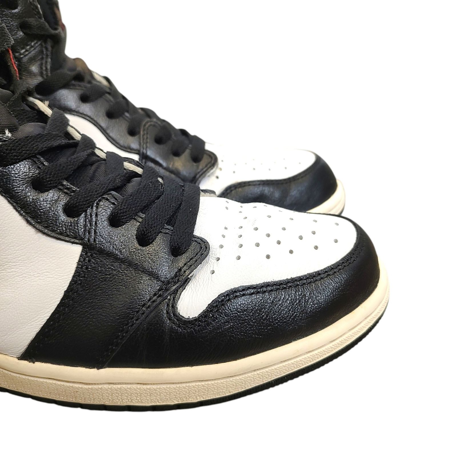 NIKE ナイキ Air Jordan 1 Retro High Black/White/Sail/Gym Red エア 