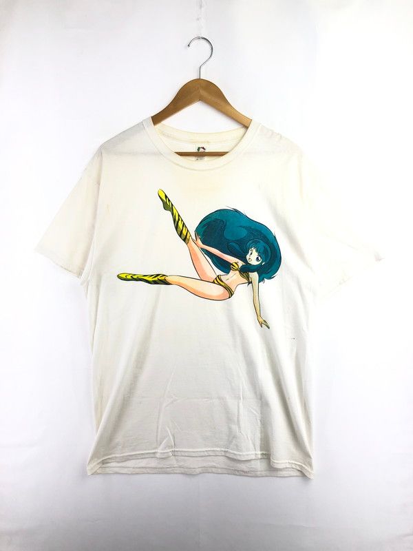 【現状渡し品】 VINTAGE FRUIT OF THE LOOM ヴィンテージ フルーツ オブ ザ ルーム 00's T-SHIRT うる星やつら ラムちゃん Tシャツ トップス 【146-260516-rt-04-tagh】