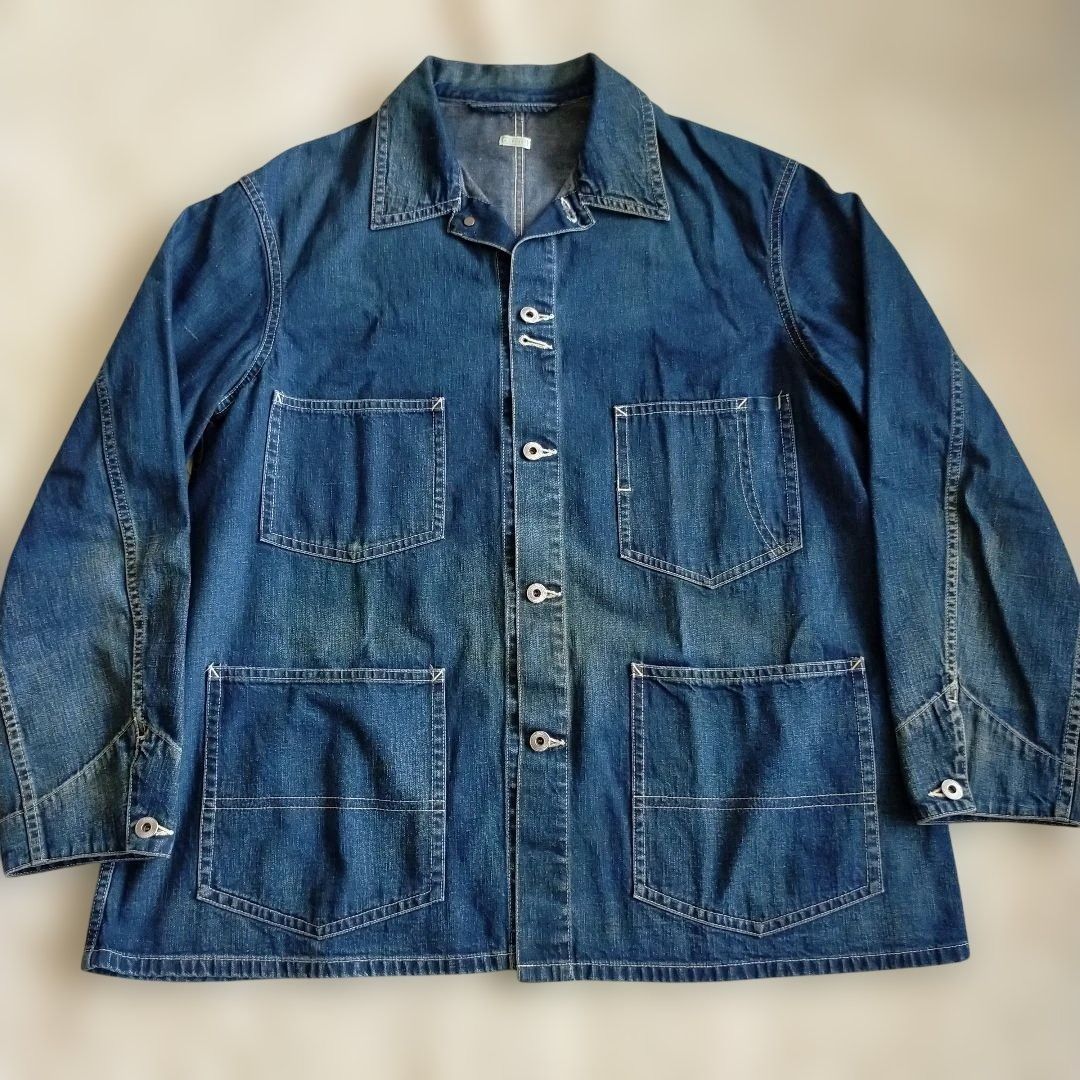 アプレッセ 23SS Denim Coverall Jacket 3サイズ - メルカリ