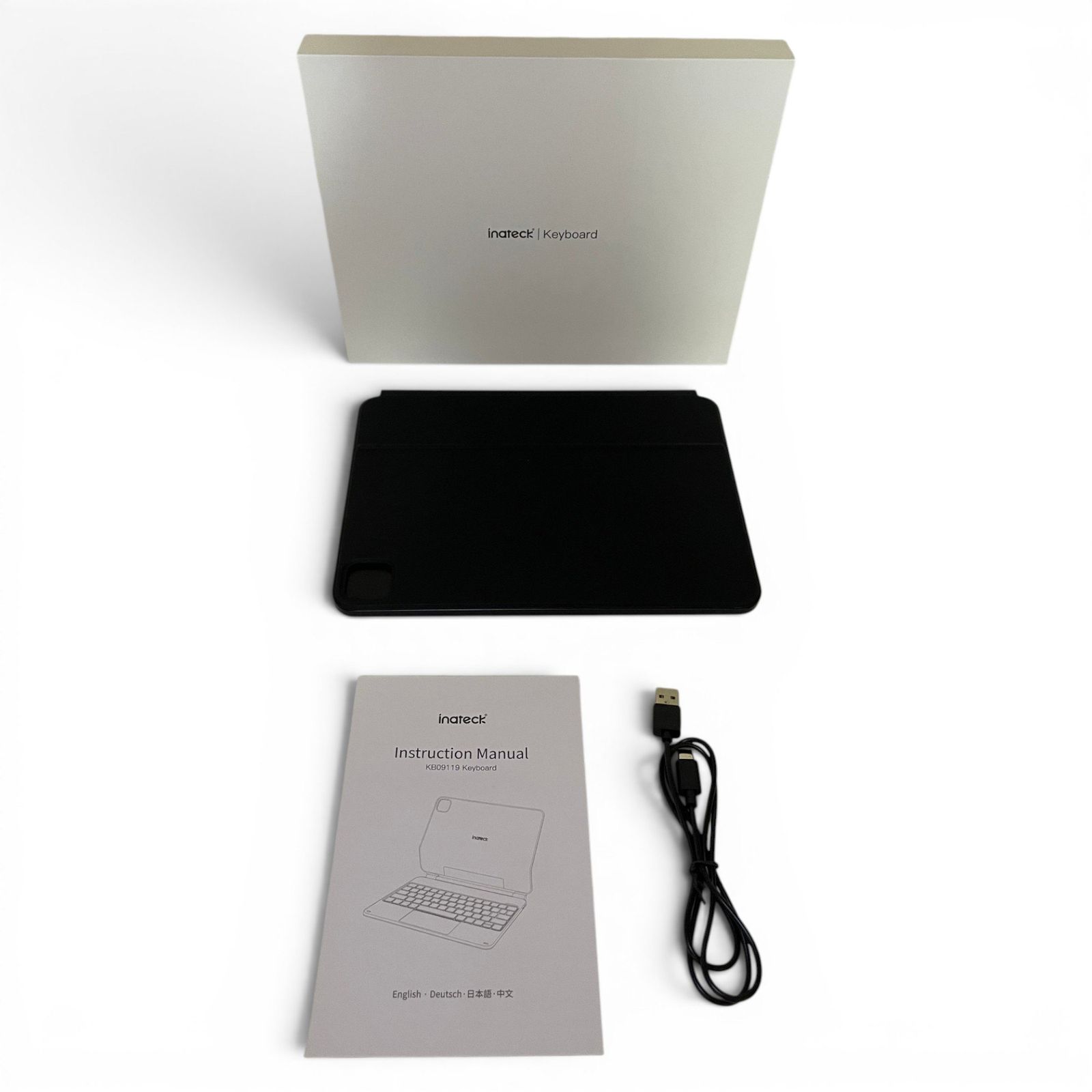 ▲ イナテック Inateck キーボード KB09119 iPadAir11インチ 日本語 1100-4286