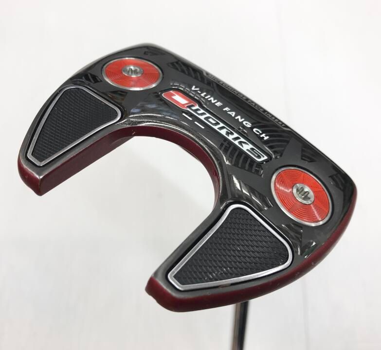 オデッセイ　O-WORKS RED V-LINE FANG CH　パター　中古【最短即日発送】