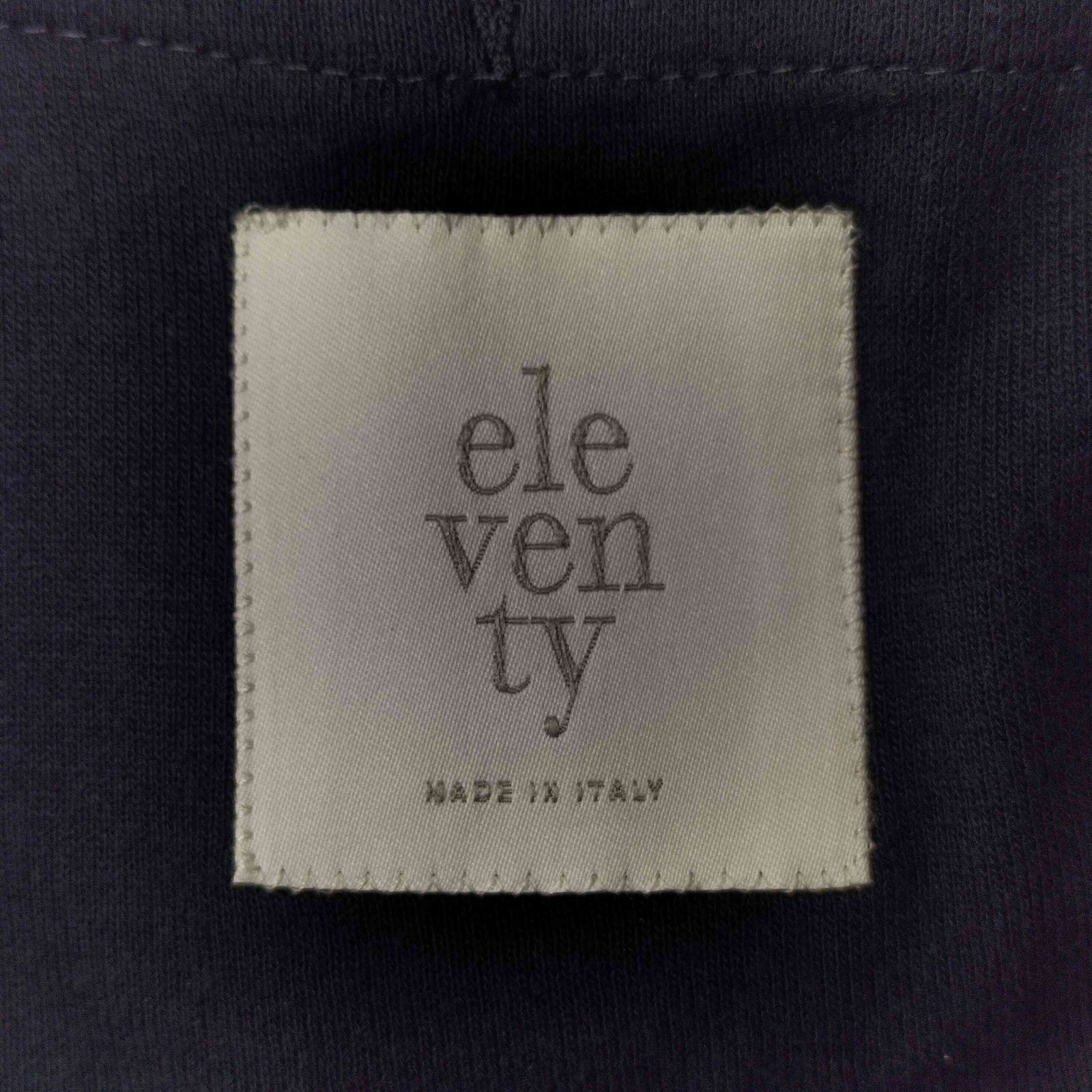 イレブンティ eleventy カシミヤ混 ダブルブレストフーディドッキング