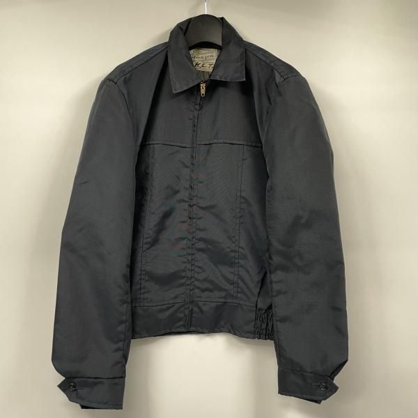 【中古】50s～60s American SPORTSWEAR ブルゾン CONMATICジップ サイズ表記なし ネイビー[17]
