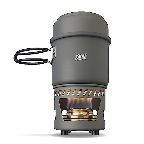 Esbit(エスビット) クックセット・アルコールバーナー付 985ml ESCS985HA0 Greykk 01fb152d