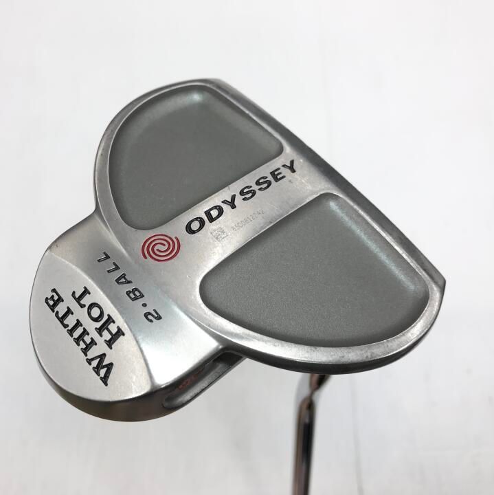 オデッセイ　ﾎﾜｲﾄ ﾎｯﾄ 2-ﾎﾞｰﾙ　パター　中古【最短即日発送】