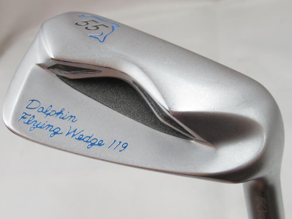 キャスコ Dolphin Flying Wedge DFW-119 55度 オリジナルスチール (ジャンボグリップ) ウェッジ 中古 ゴルフドゥ!岡崎上里店【最短即日発送】