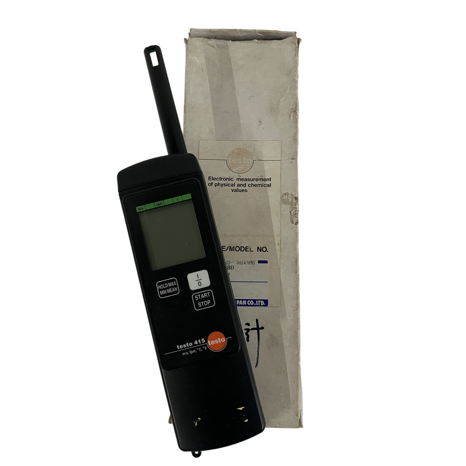 TESTO テストー 熱線式 風速計 温度計 TESTO 415 中古 B11206890