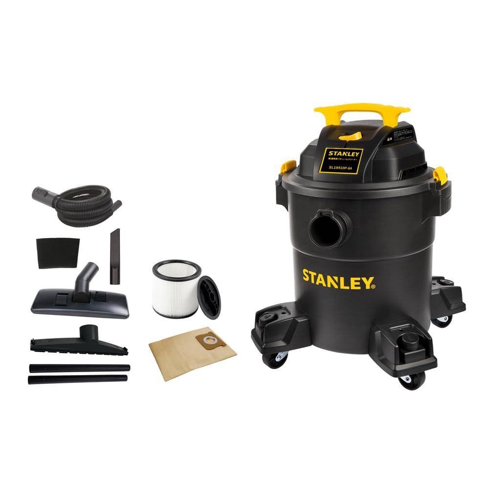 スタンレー(STANLEY) バキュームクリーナー 23L SL18410P-6A 乾湿両用 業務用クリーナー 掃除機 ブロワー 集じん機 軽量 大容量★m d54b3f5d