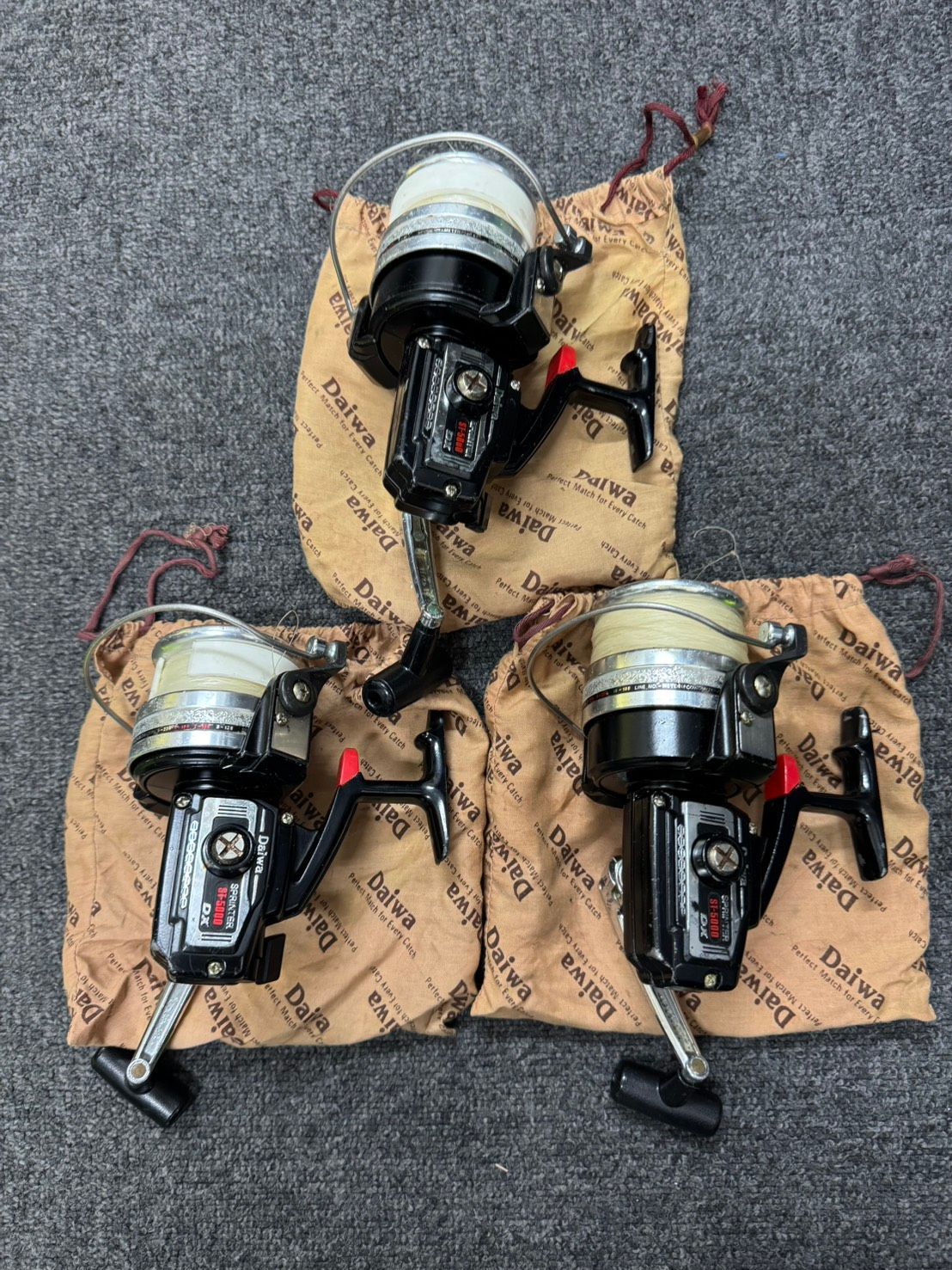 【希少 廃版モデル 最安値 送料込み】ダイワ Daiwa ヴィンテージ リール ST5000 3個セット