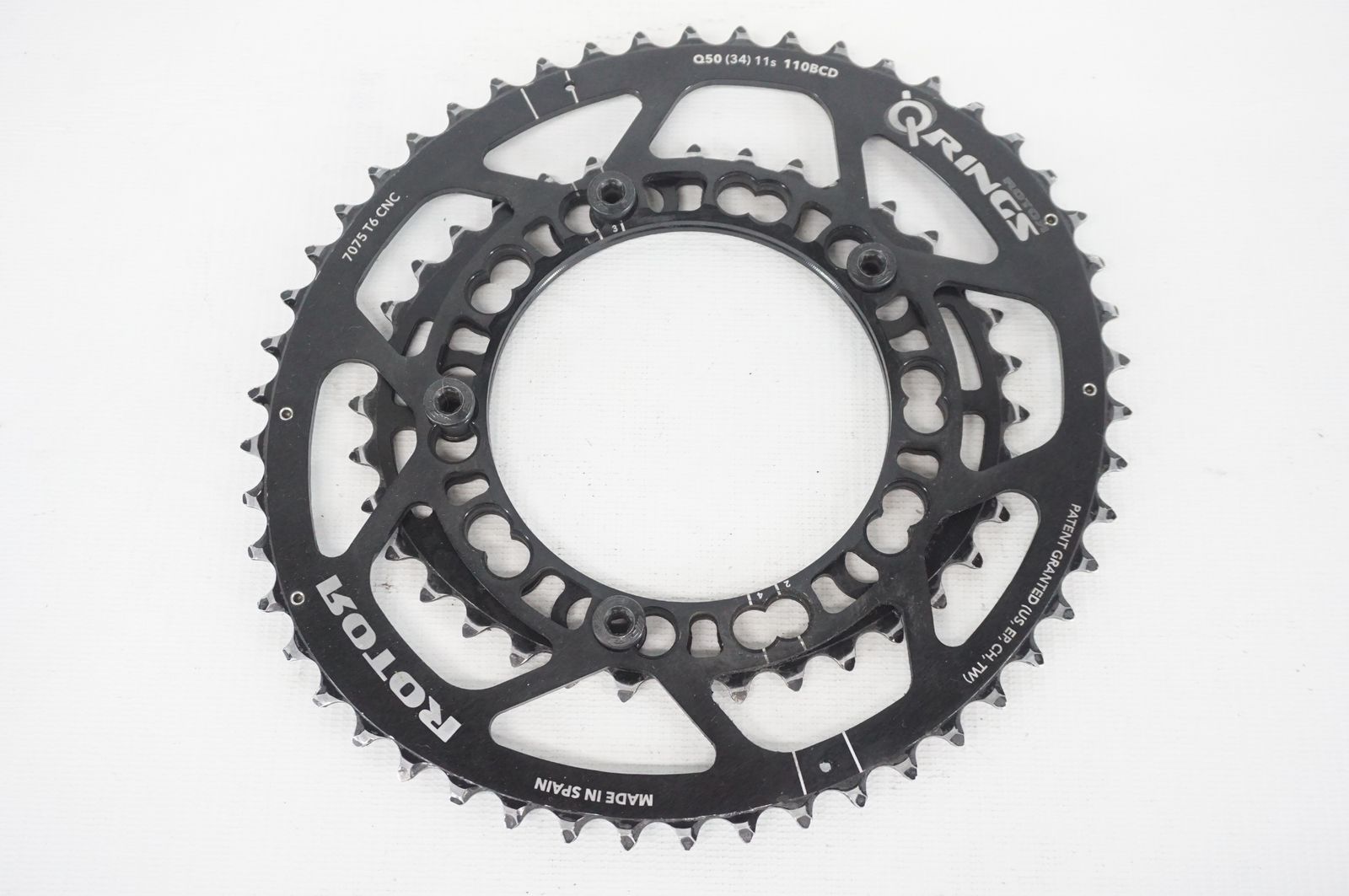 ROTOR 「ローター」 QRINGS 11s 50-36T チェーンリング / バイチャリ阪急塚口店