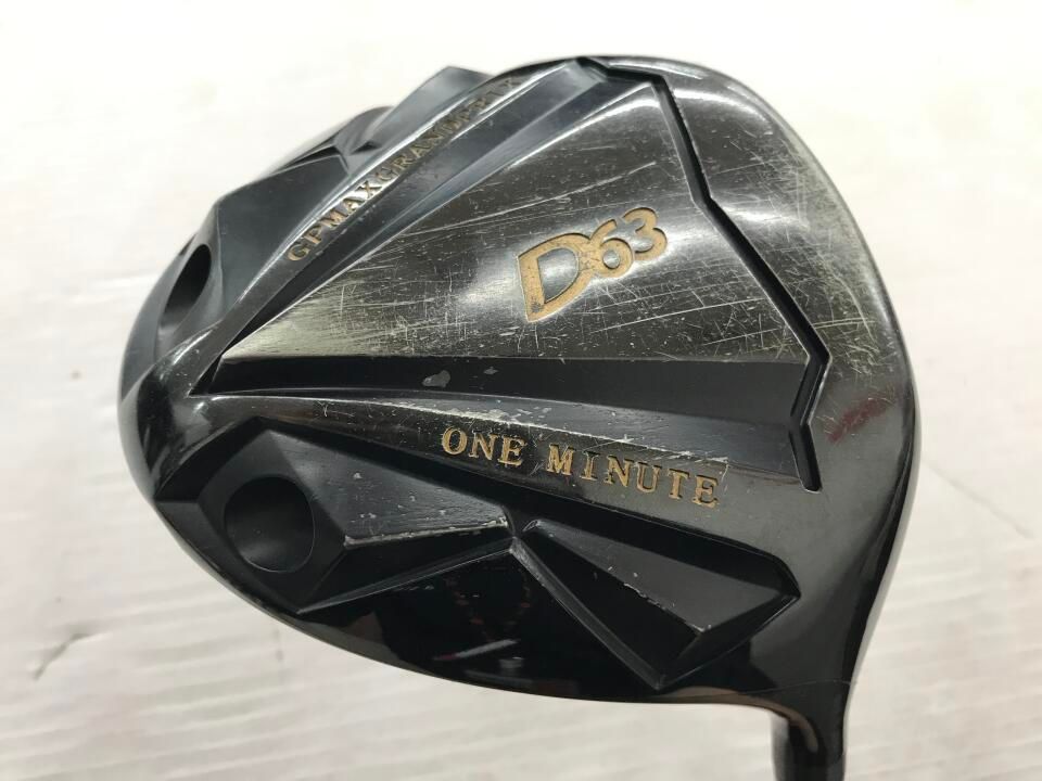 グランプリ　ONE MINUTE D63　9.5度　Basileus 60　Sフレックス　ドライバー　中古【最短即日発送】