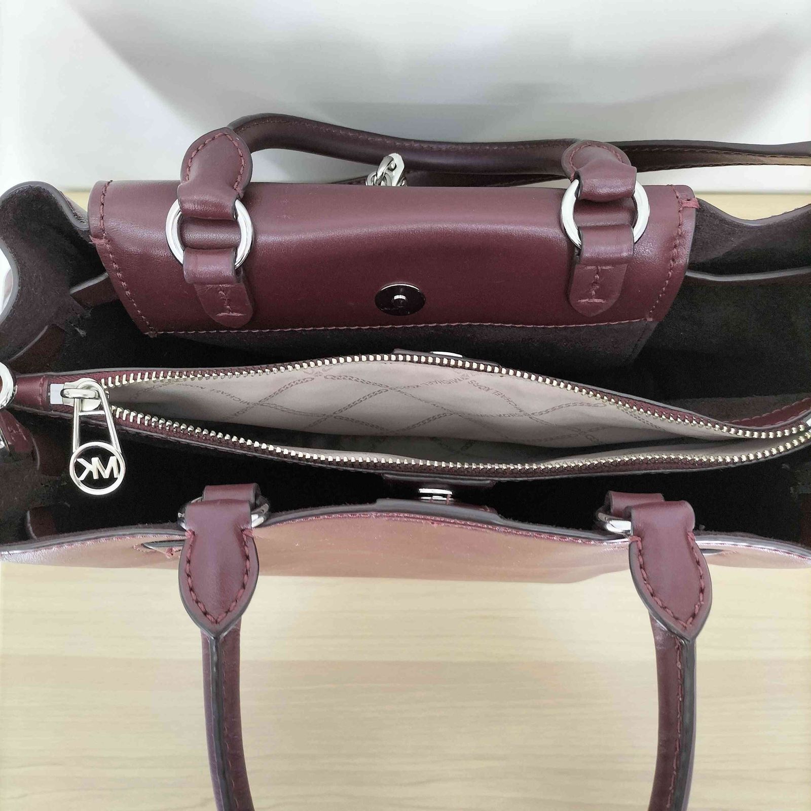 MICHAELKORS HAMILTON LEGACYベルテッドサッチェル