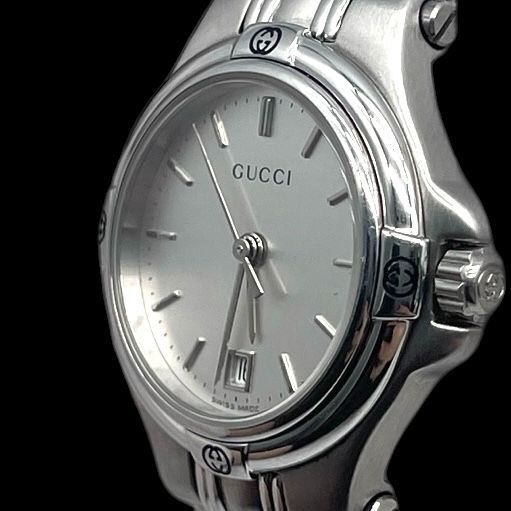 新品電池 稼働品 GUCCI グッチ レディース腕時計 9040L クォーツQZ
