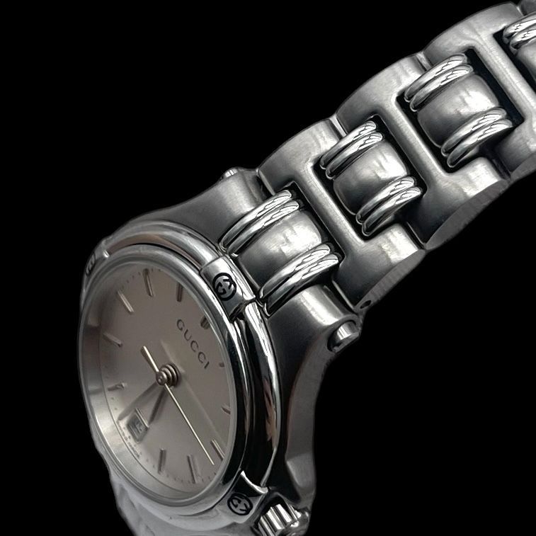 新品電池 稼働品 GUCCI グッチ レディース腕時計 9040L クォーツQZ