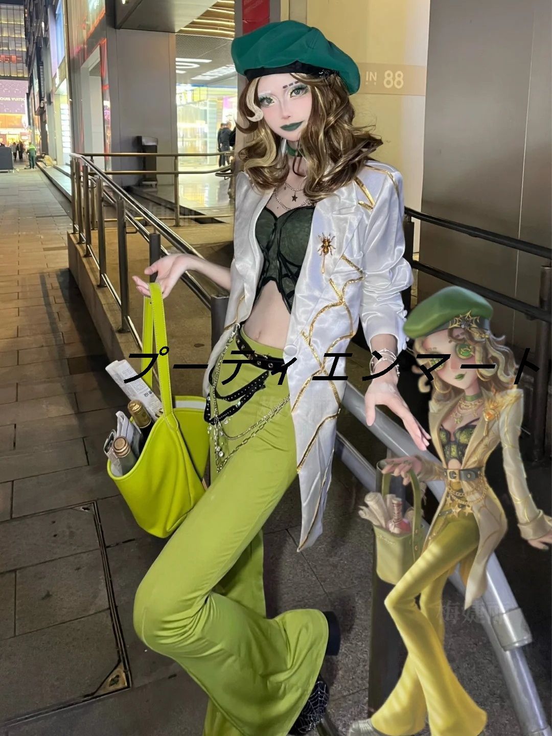 新品 第五人格 バーメイド デミ・バーボンコスチューム フルセット 16点付属 コスプレ 衣装 仮装 イベント 撮影会用 ゲーム 着せ替え アウター アクセサリー セット レディース S-XXLサイズ 高品質 奇珍時装vs516