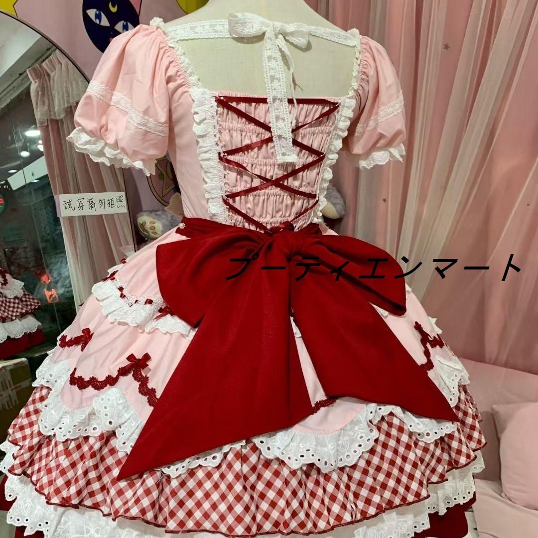 新品 ゴスロリ・ロリータドレス アイドル服 打歌服 プリンセスドレス