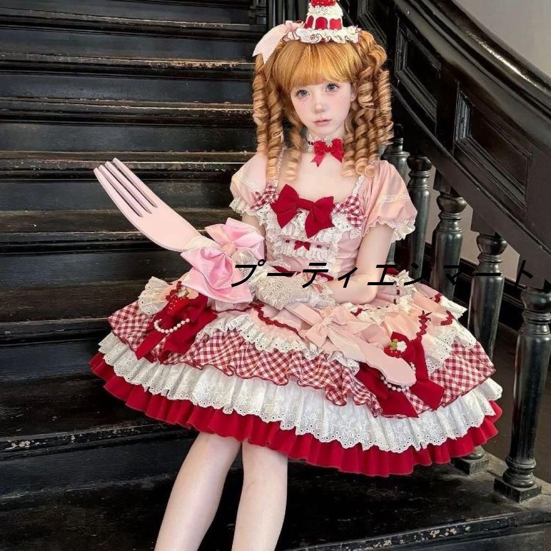 新品 ゴスロリ・ロリータドレス アイドル服 打歌服 プリンセスドレス
