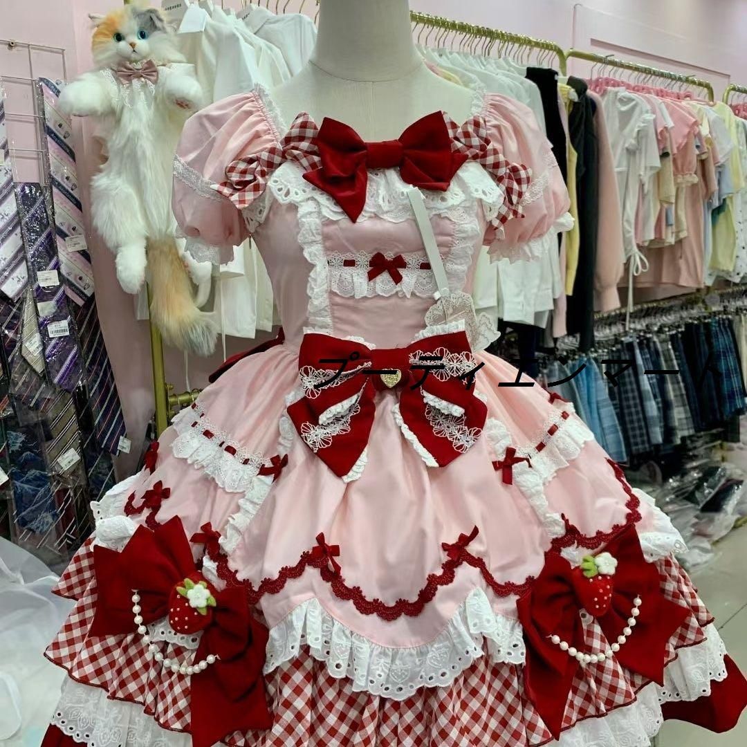新品 ゴスロリ・ロリータドレス アイドル服 打歌服 プリンセスドレス