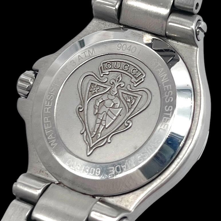 新品電池 稼働品 GUCCI グッチ レディース腕時計 9040L クォーツQZ