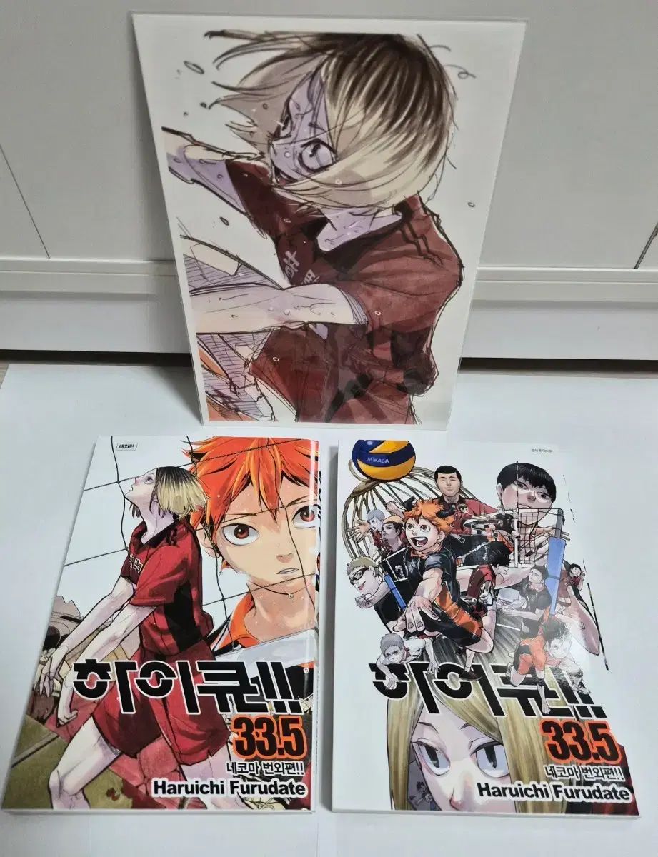 ハイキュー 劇場版 決戦 特典 33 5 巻 日本語版＋韓国語版＋ビジュアルボード
