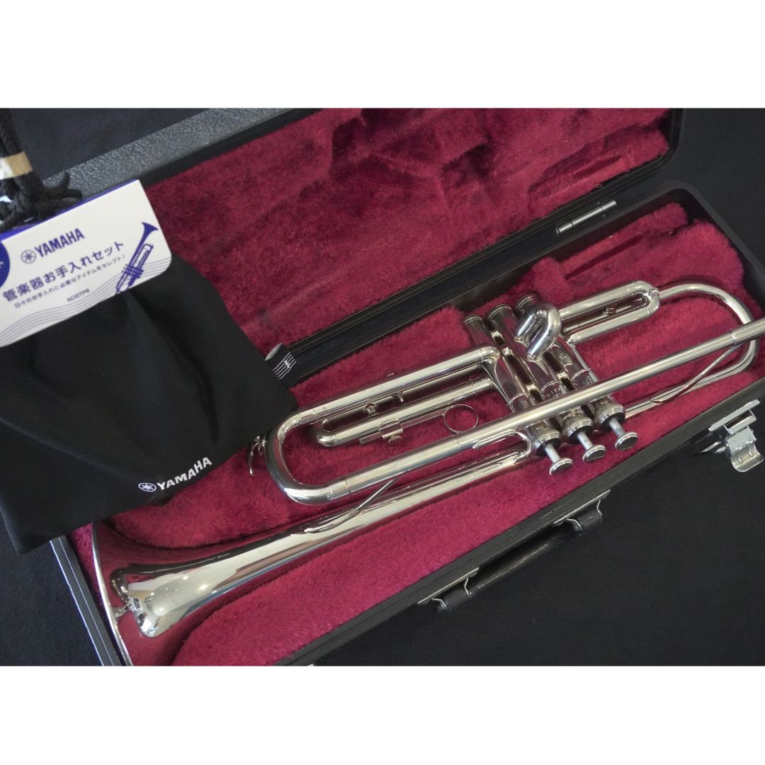 中古美品】YAMAHAトランペット YTR-1310 ニッケルシルバー仕上げ