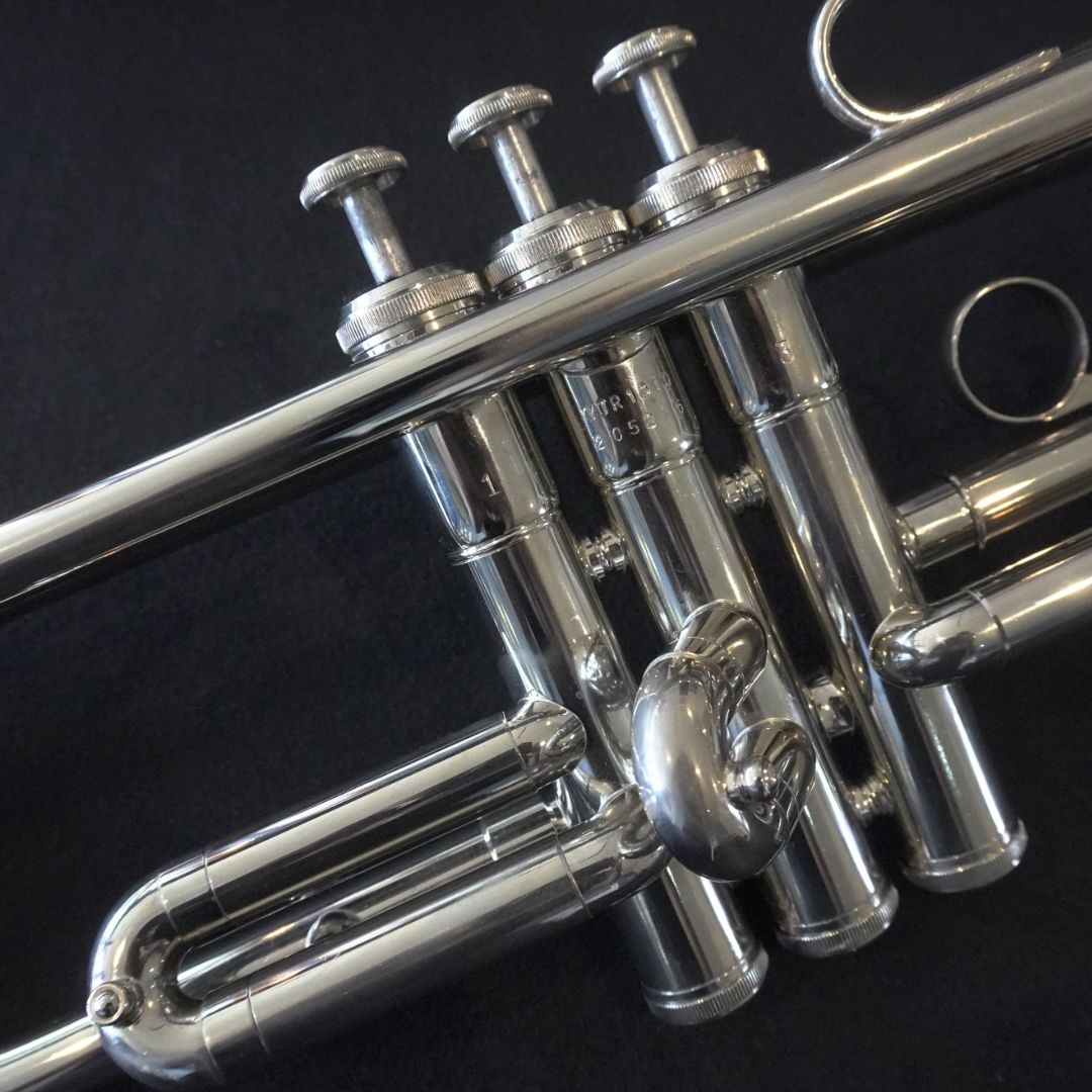 中古美品】YAMAHAトランペット YTR-1310 ニッケルシルバー仕上げ